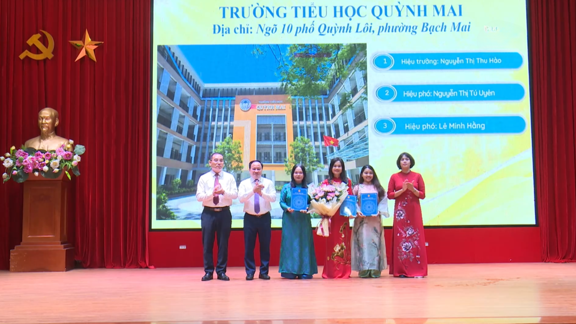 Phường Bạch Mai công bố quyết định thành lập 10 cơ sở giáo dục