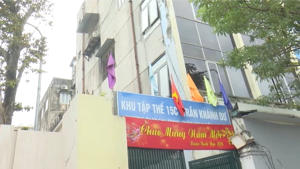 Hà Nội: Chung cư cũ 15C Trần Khánh Dư sắp được xây mới