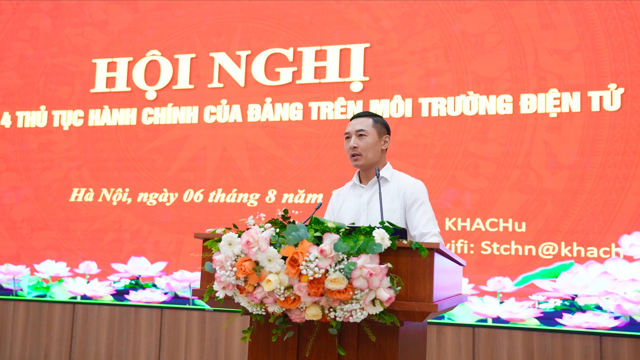 Đưa 4 dịch vụ hành chính trong Đảng lên môi trường số