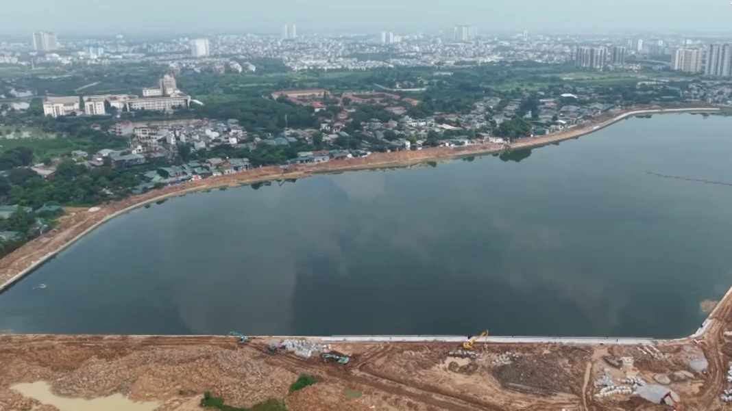 Từ công trình chống ngập đến điểm nhấn cảnh quan 