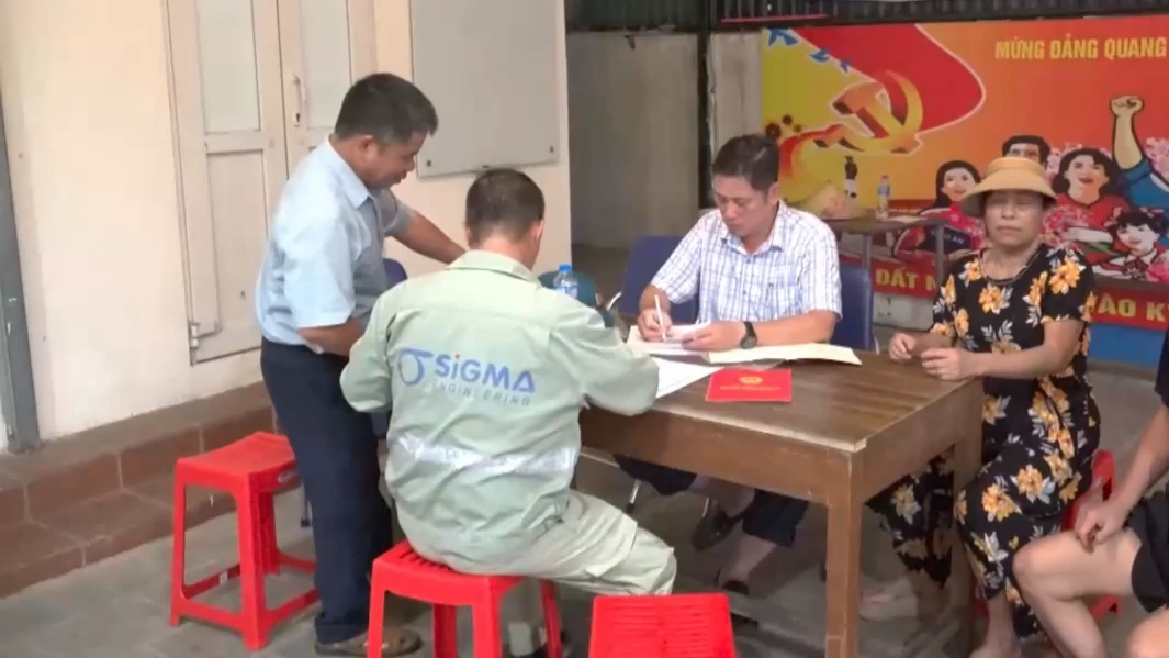 Phường Lĩnh Nam tăng tốc làm sạch dữ liệu đất đai