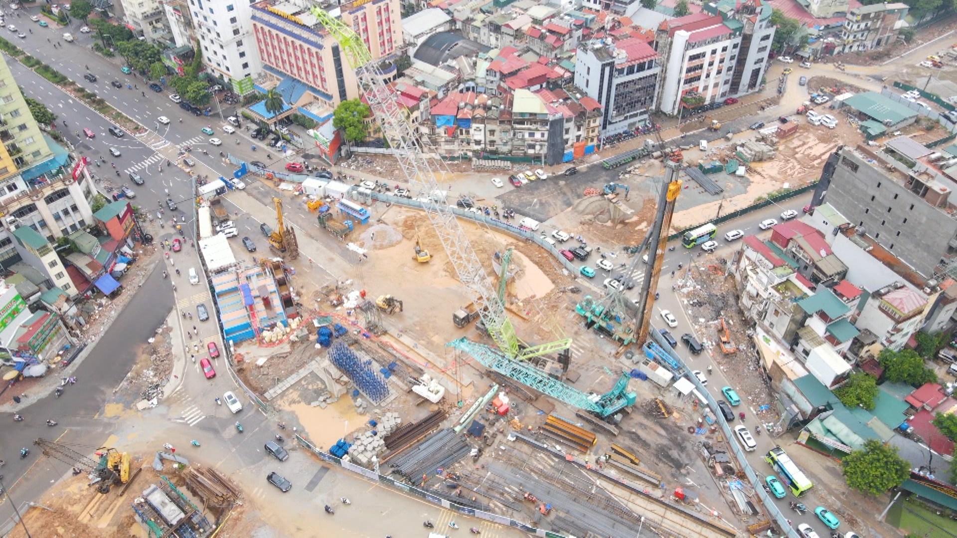 Thông xe đường Vành đai 1 đoạn Hoàng Cầu - Voi Phục dịp Quốc khánh 2/9 
