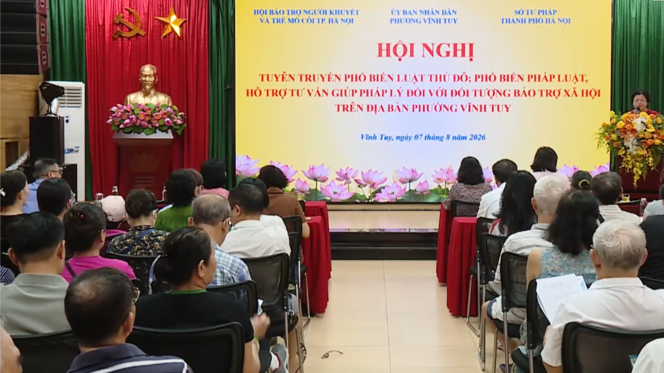 Nâng cao nhận thức Luật Thủ đô cho người khuyết tật