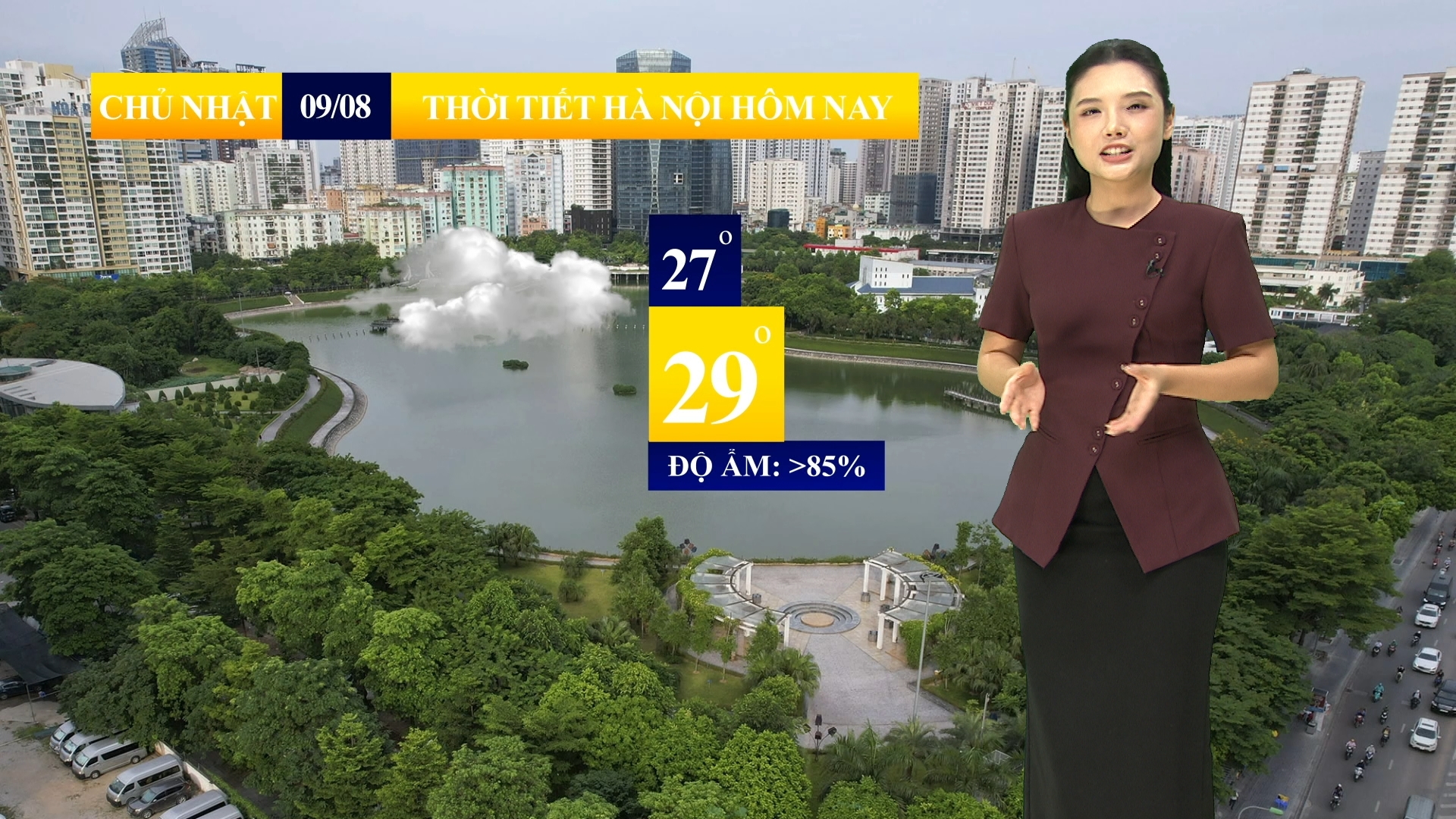 Dự báo thời tiết sáng | 09/08/2026