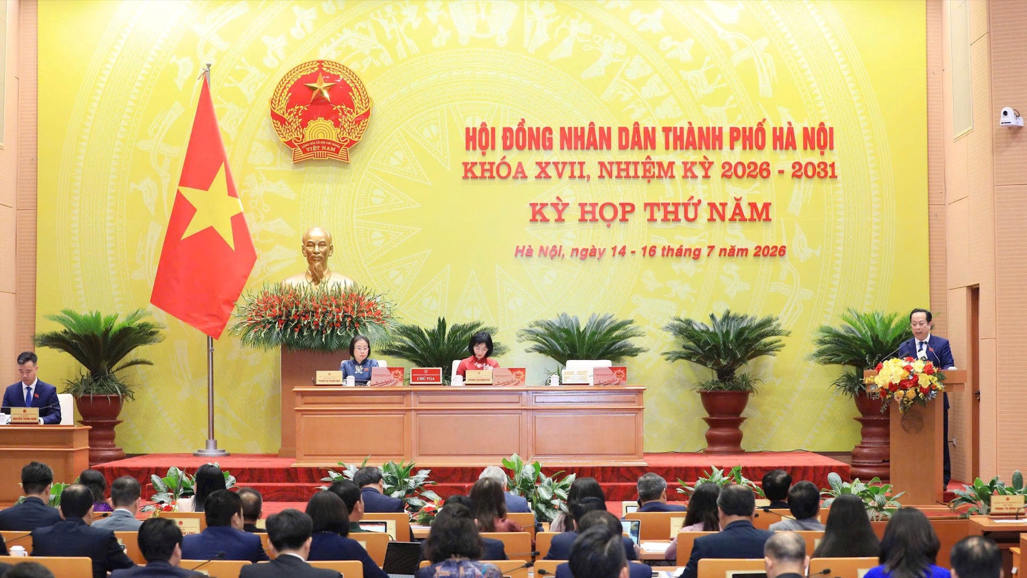 HĐND thành phố Hà Nội tổ chức Kỳ họp thứ 6