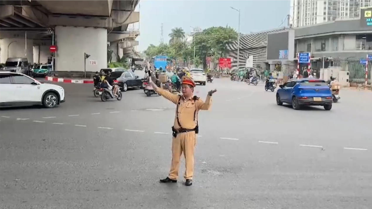 Hà Nội: Giao thông ngày nghỉ lễ được duy trì thuận tiện, an toàn