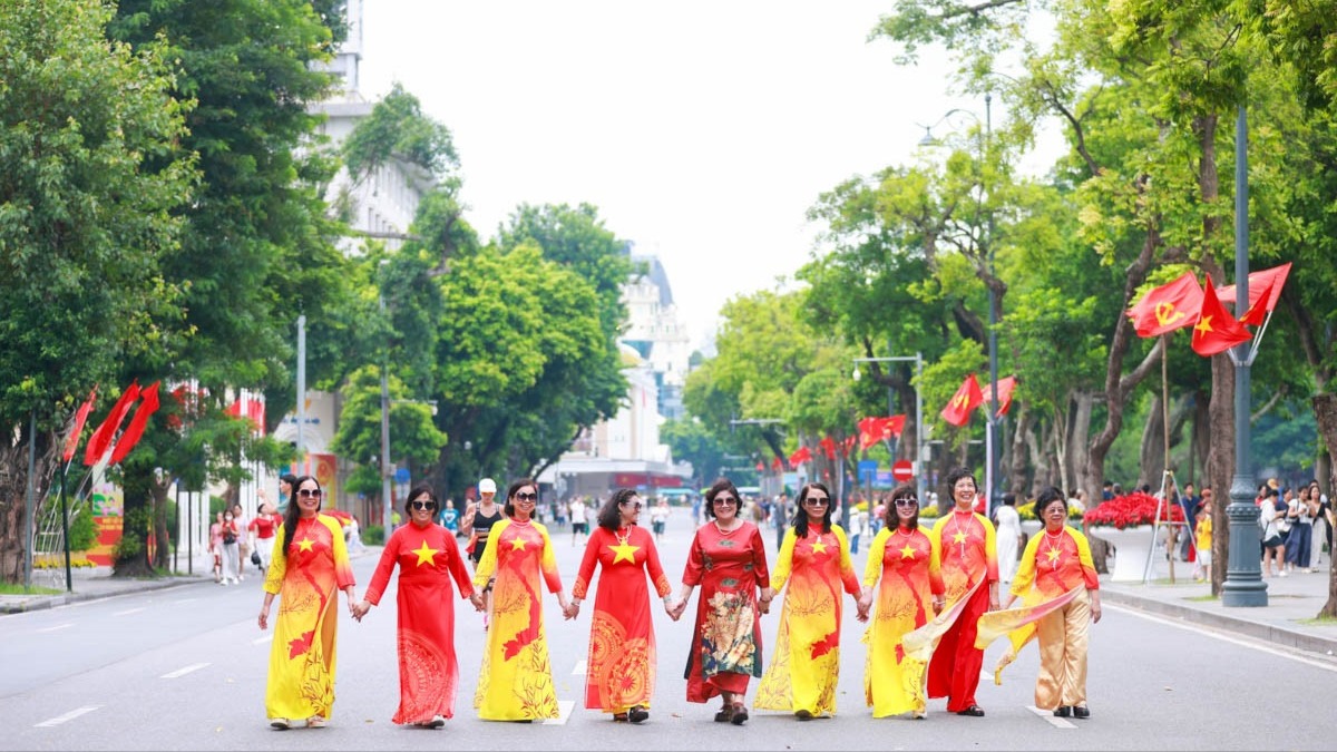 Hà Nội tưng bừng chào mừng Quốc khánh