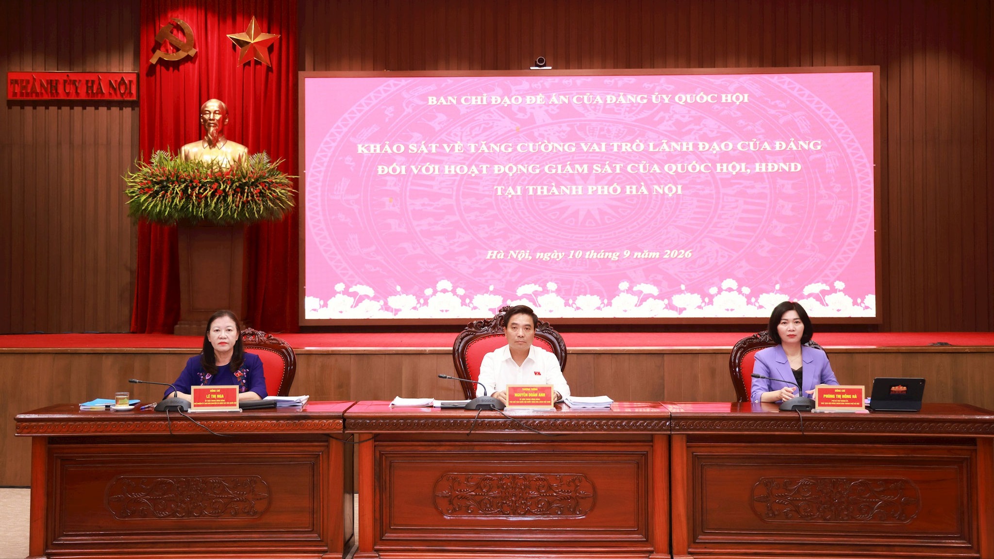 Tăng cường vai trò lãnh đạo của Đảng đối với hoạt động giám sát