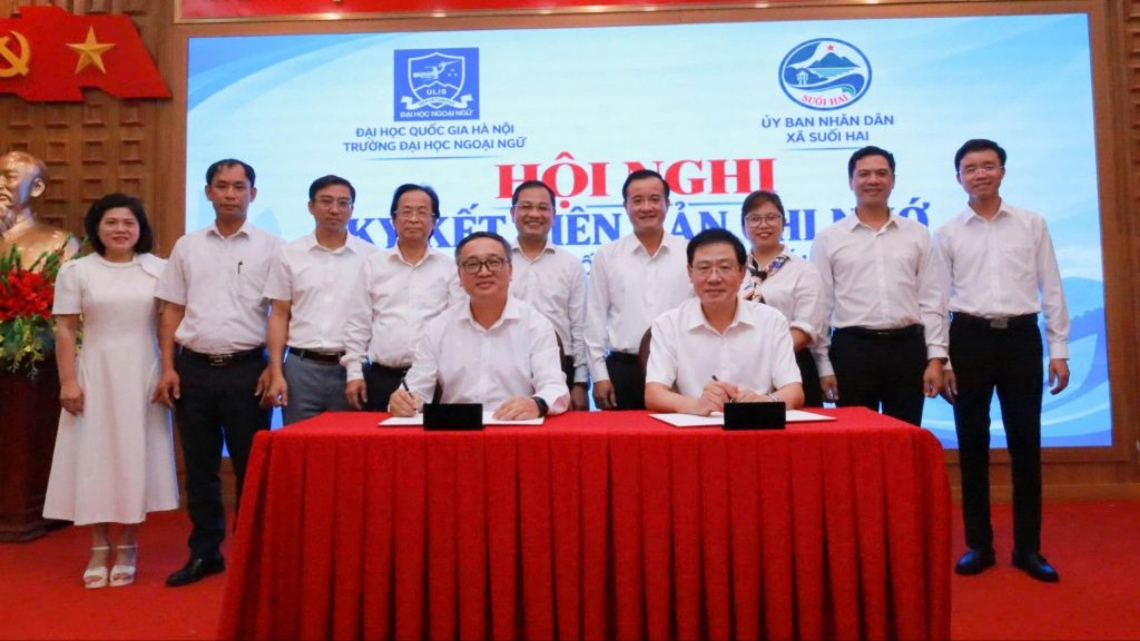 Xã Suối Hai: Tiếng Anh thành ngôn ngữ thứ 2 trong trường học