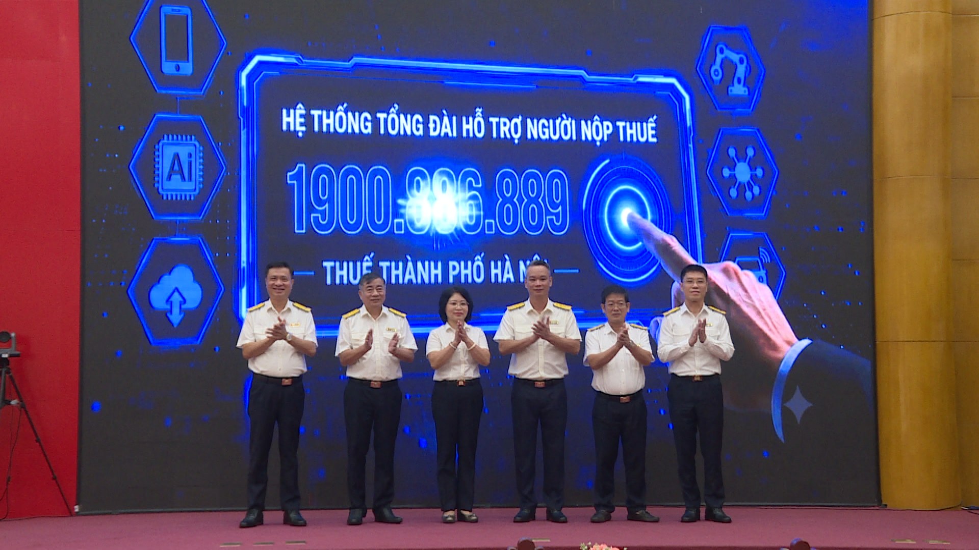 Hà Nội ra mắt tổng đài hỗ trợ người nộp thuế
