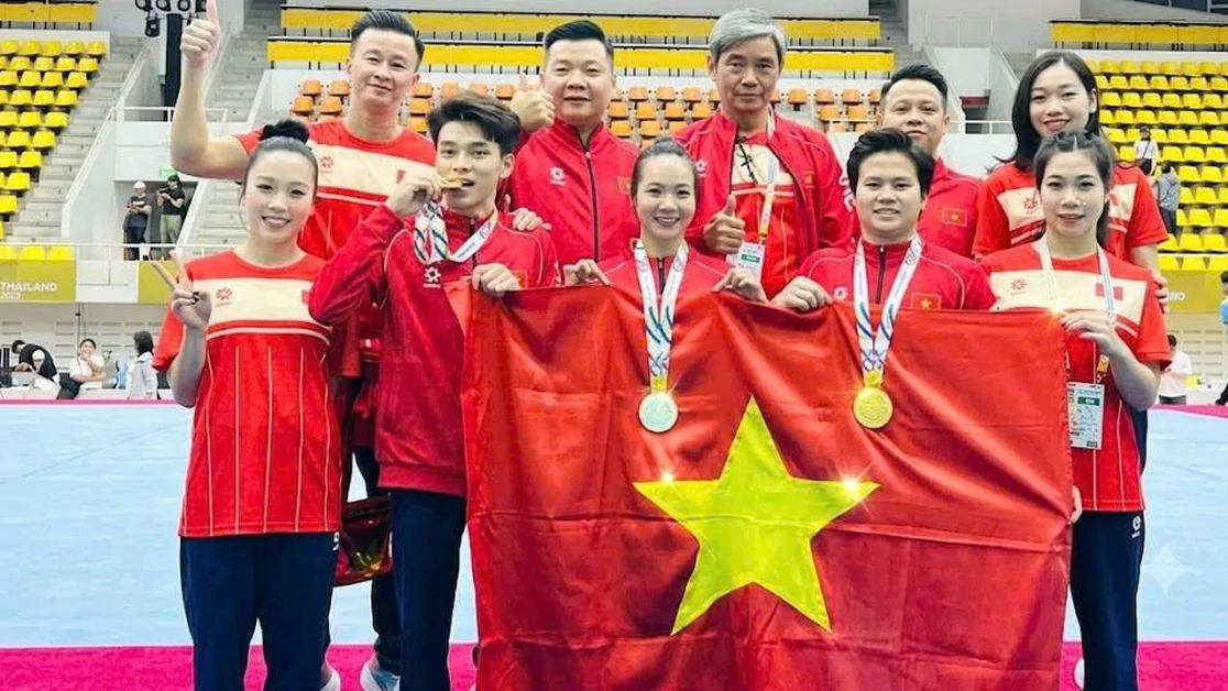 Liên đoàn Thể dục Việt Nam công bố mức thưởng cho ASIAD 20