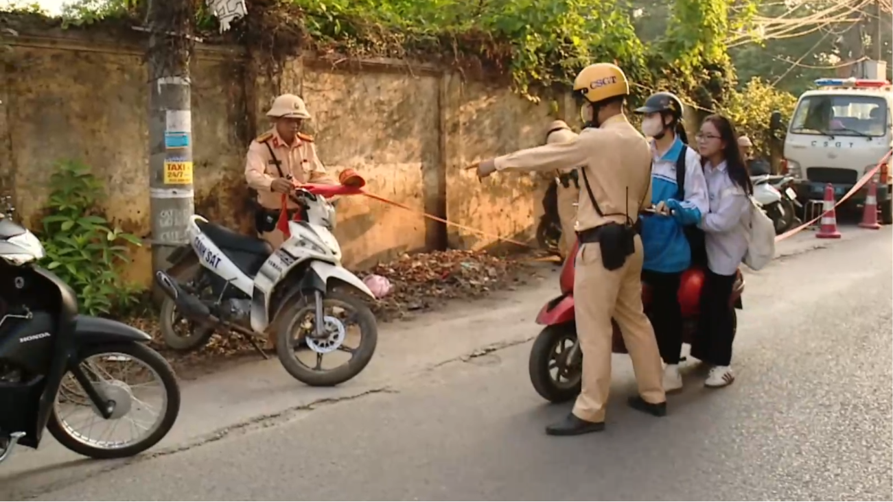 Hơn 1.200 vi phạm giao thông liên quan đến học sinh và phụ huynh