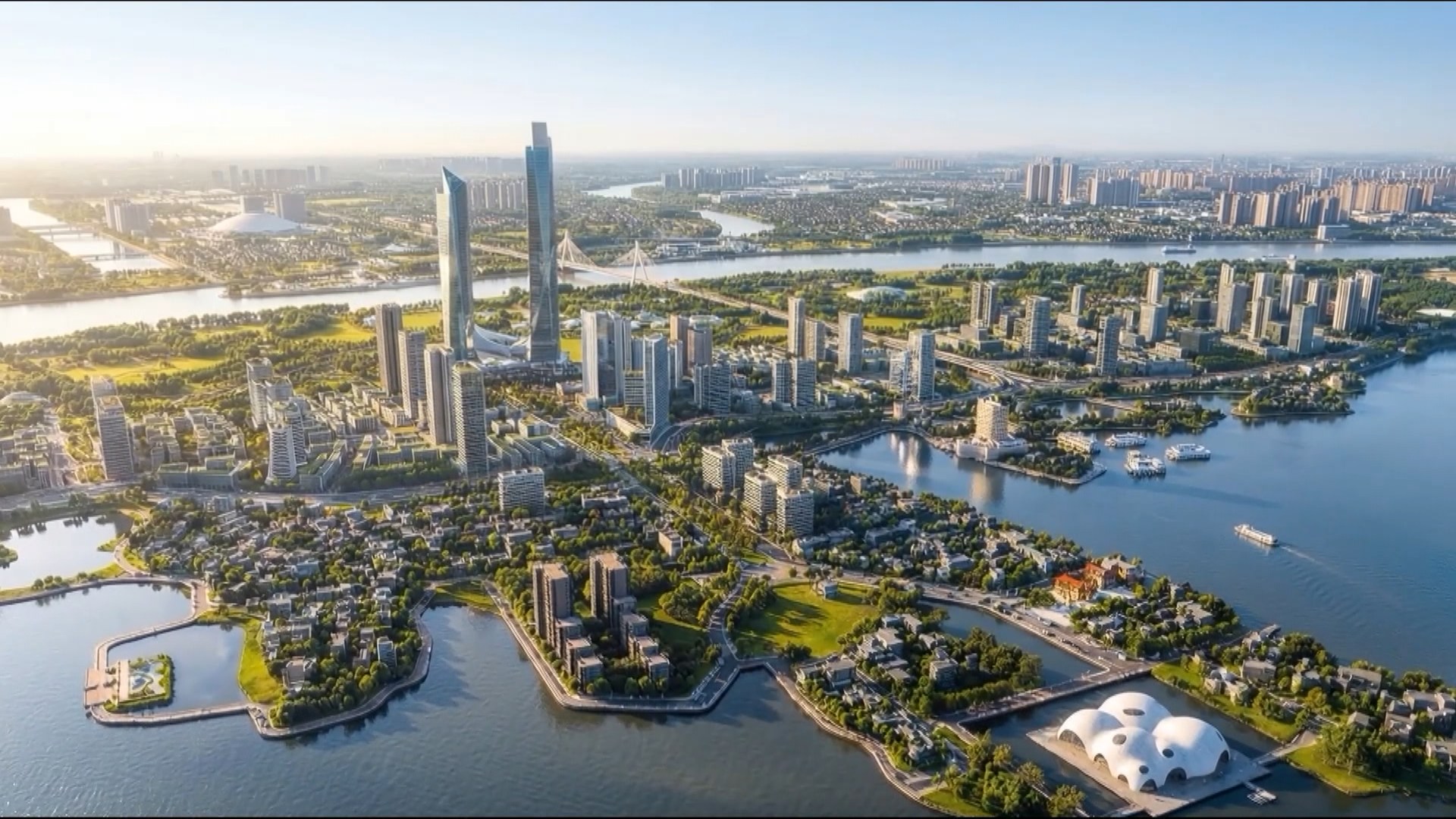 Kỳ vọng không gian xanh từ 11 công viên dọc sông Hồng