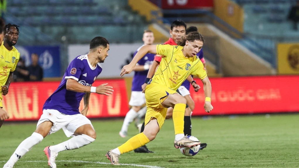 Hà Nội FC thua đậm nhất sau 14 năm trước Sông Lam Nghệ An
