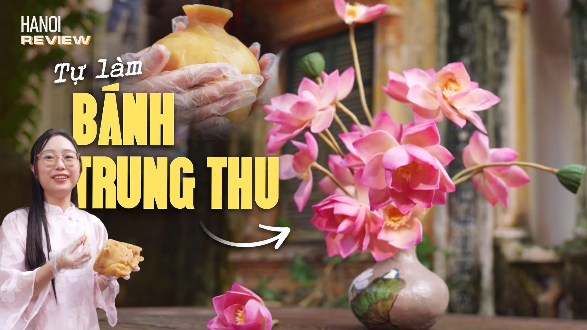 Tự tay làm bánh Trung thu mùa trăng rằm | HANOI Review | 13/09/2026