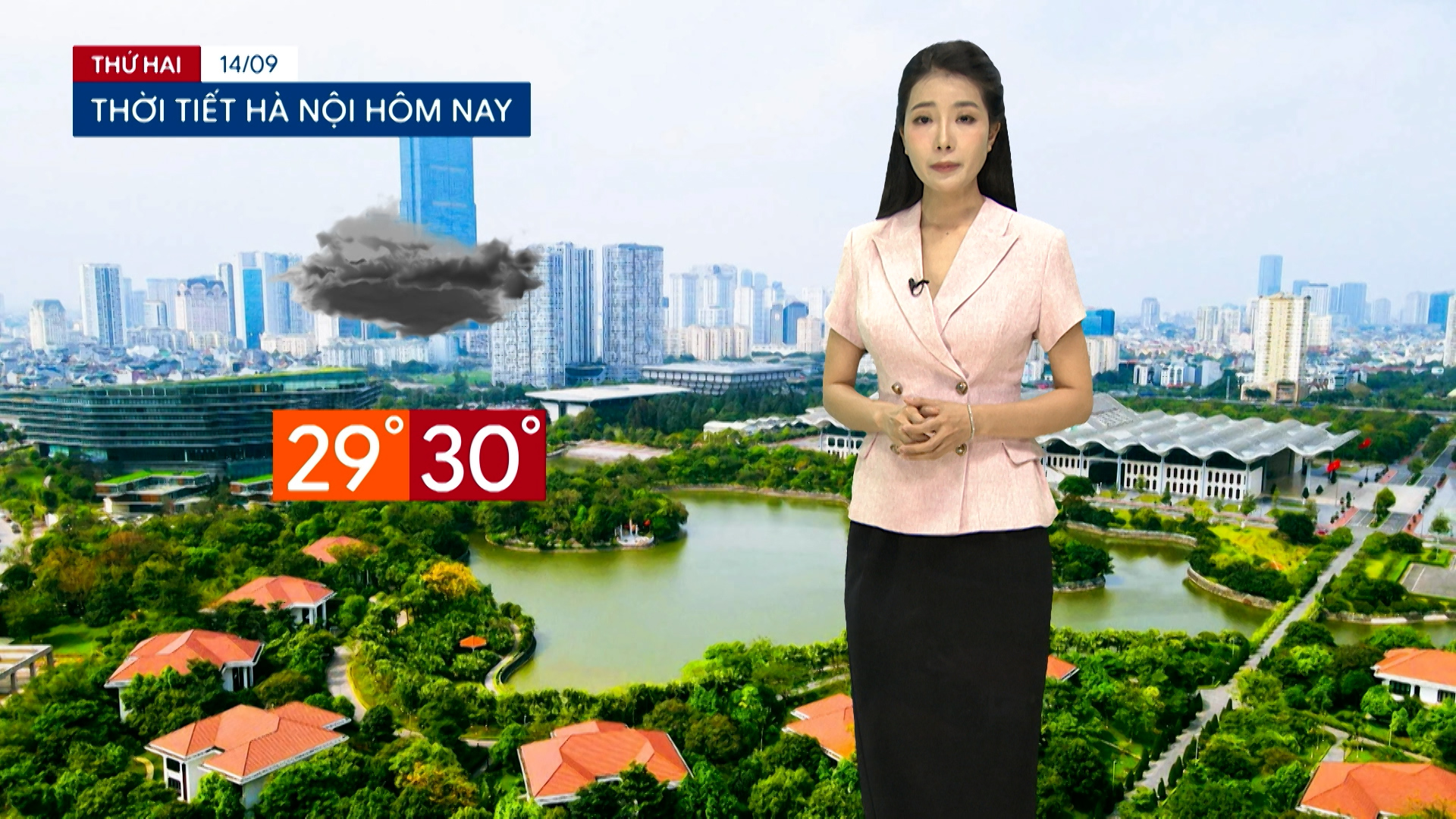 Dự báo thời tiết tối | 14/09/2026