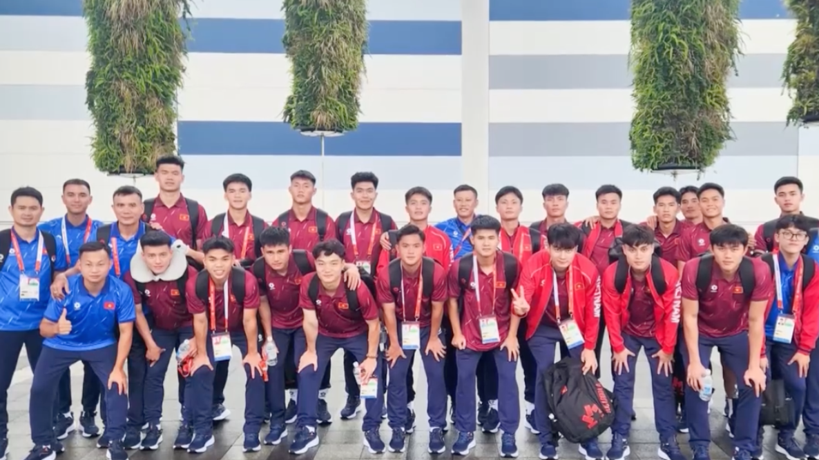 Đội tuyển Olympic Việt Nam chuẩn bị cho trận mở màn