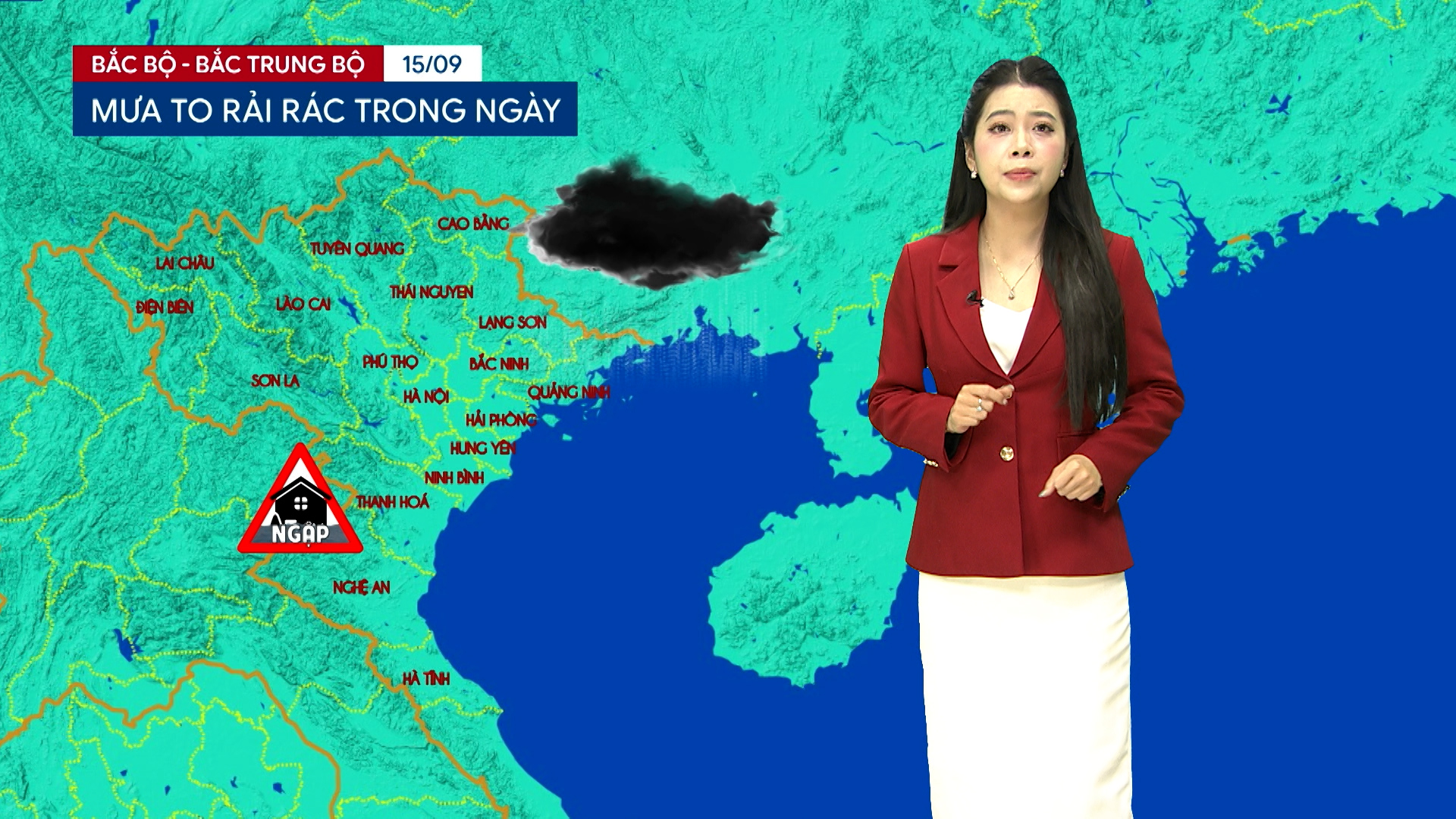 Dự báo thời tiết tối | 15/09/2026