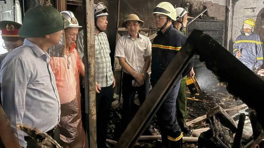 Hà Nội khẩn trương khắc phục hậu quả vụ cháy tại Thuỵ Khuê