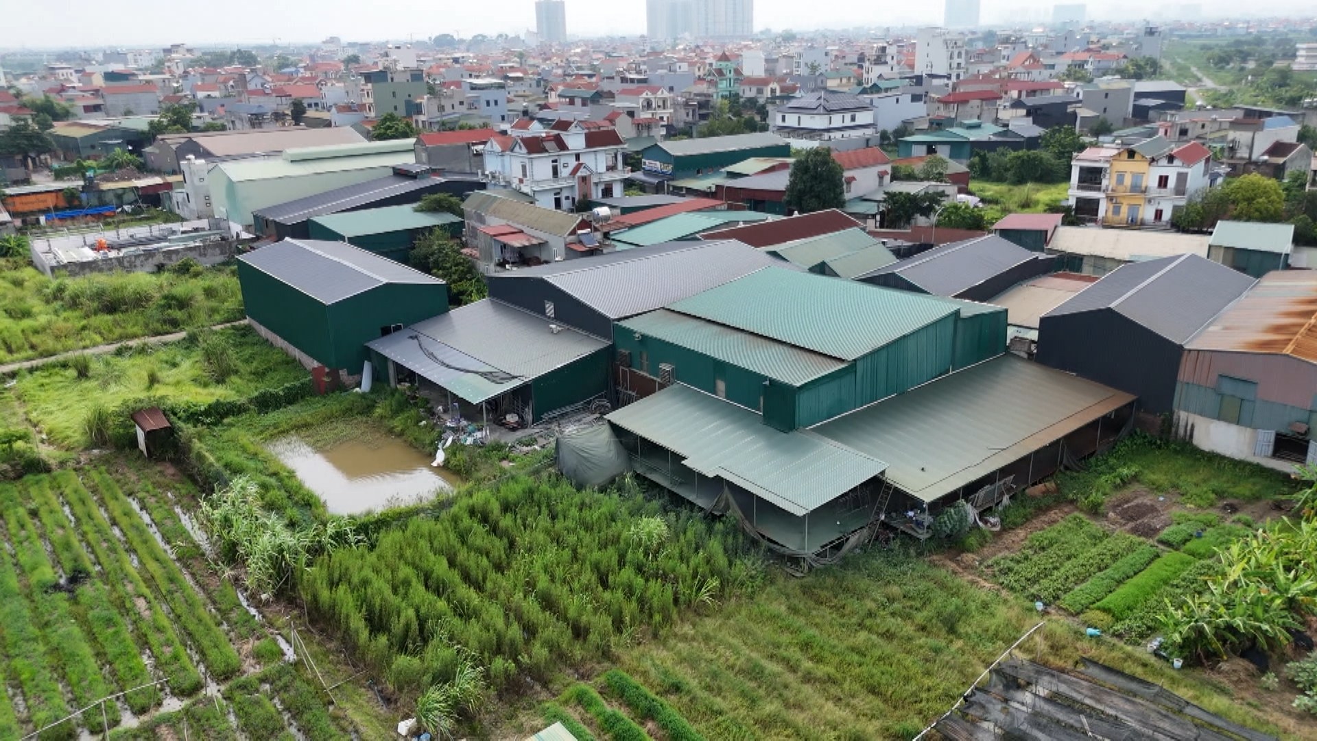 Xã Hoài Đức: Nhà xưởng mọc lên như nấm trên đất nông nghiệp