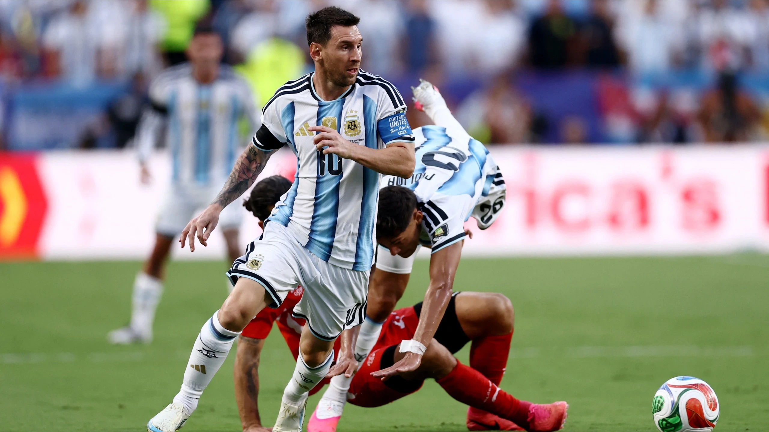 Lionel Messi trở lại đội hình đội tuyển Argentina