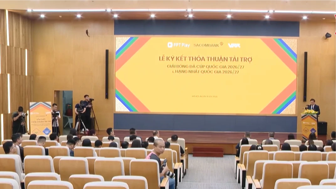 Giải hạng Nhất và Cúp Quốc gia có thêm nhà tài trợ đồng hành
