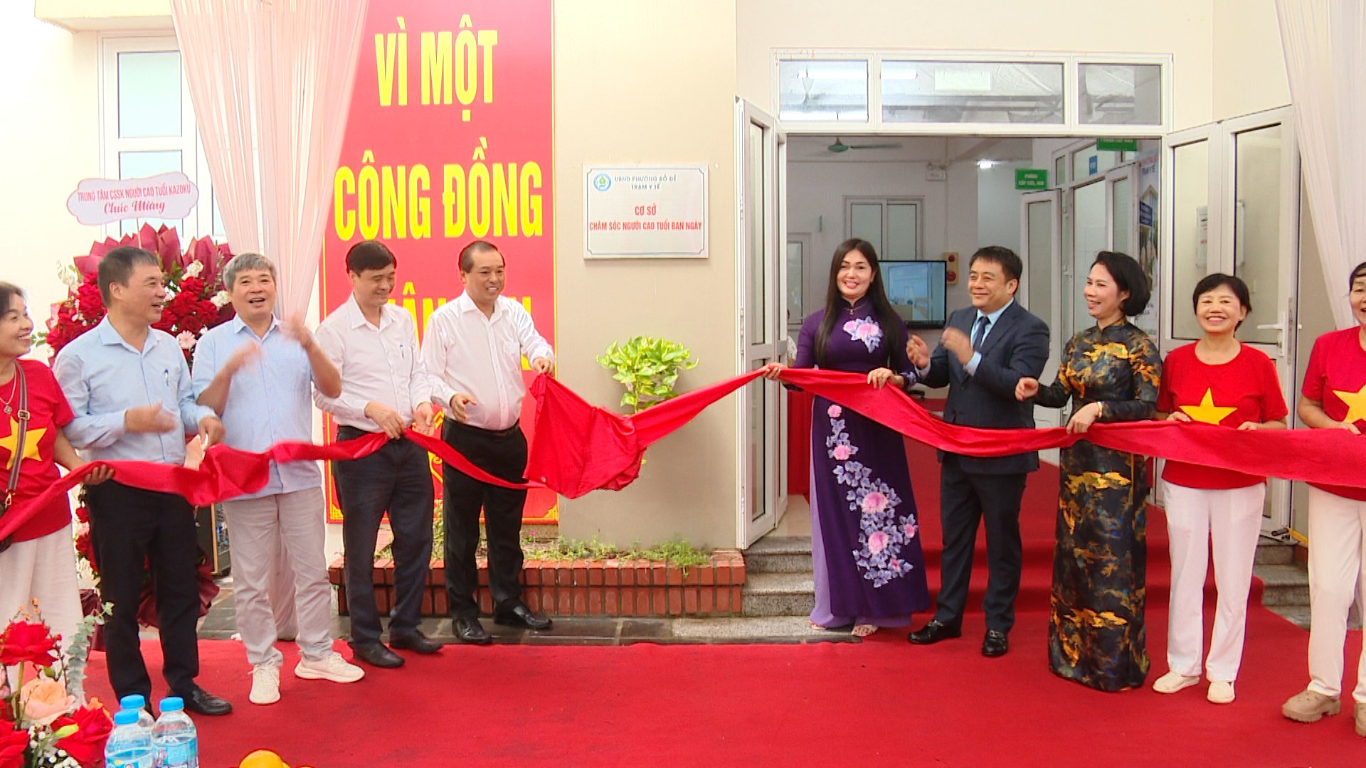 Phường Bồ Đề ra mắt mô hình chăm sóc người cao tuổi ban ngày
