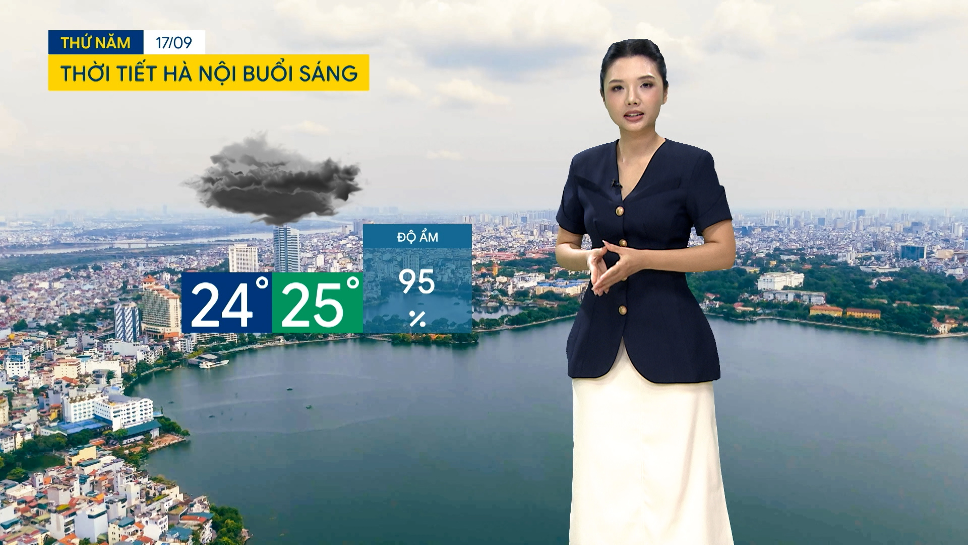 Dự báo thời tiết sáng | 17/09/2026