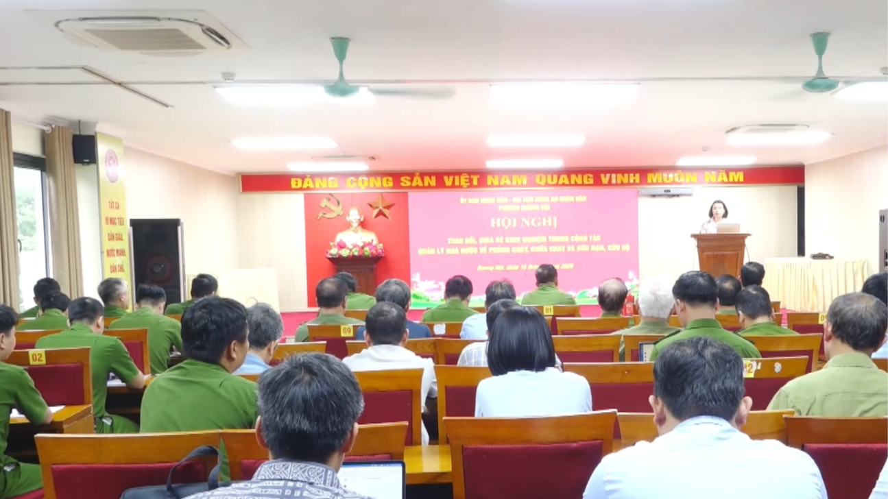 Phường Dương Nội chủ động phòng cháy từ cơ sở