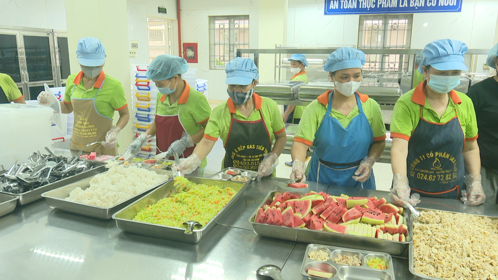 Phường Kiến Hưng siết chặt quản lý bữa ăn bán trú