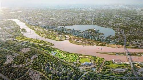 Quy hoạch sông Hồng – Kỳ vọng về một đô thị xanh, an toàn