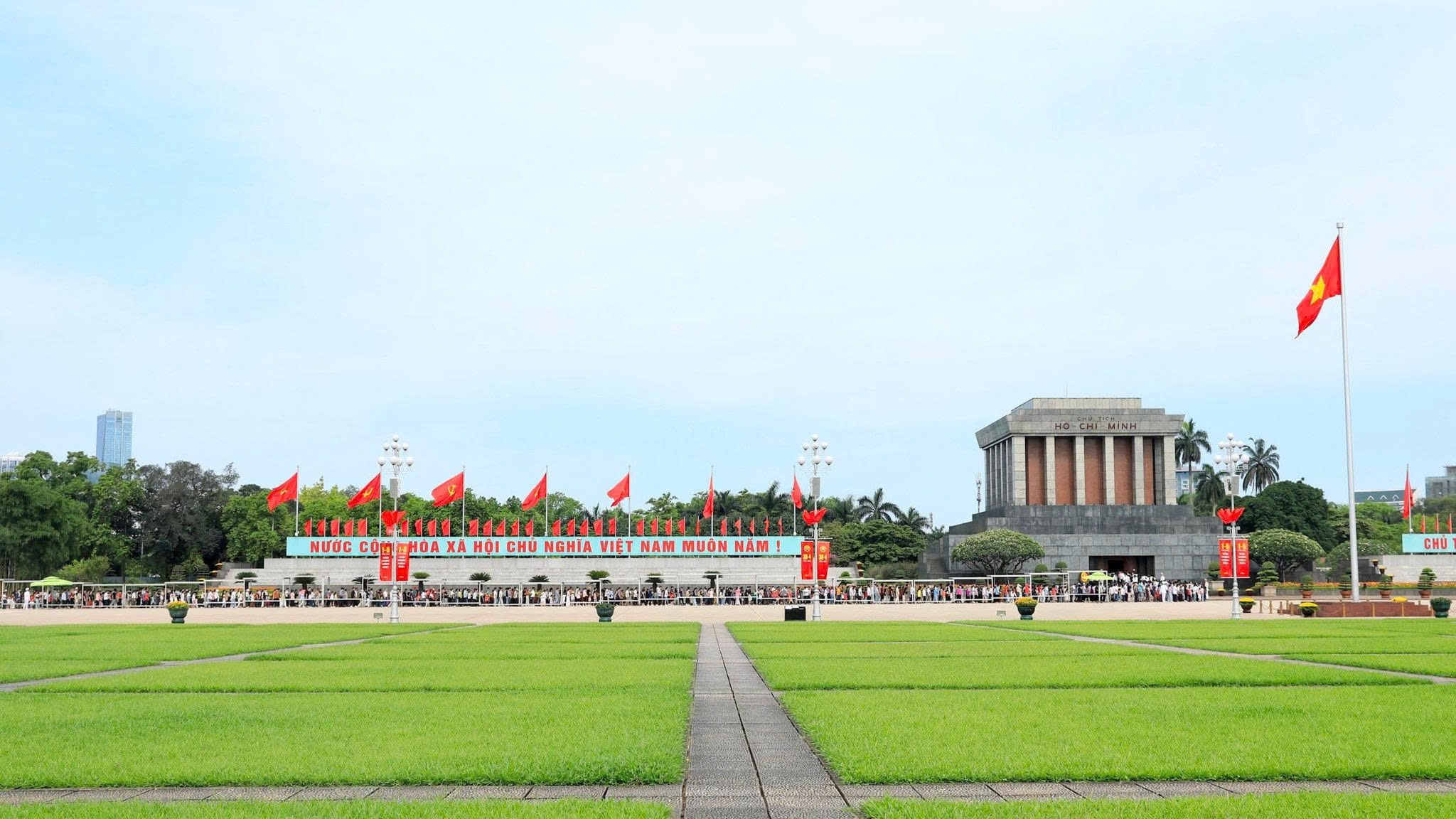 Sáng 2/9 ở Quảng trường Ba Đình 