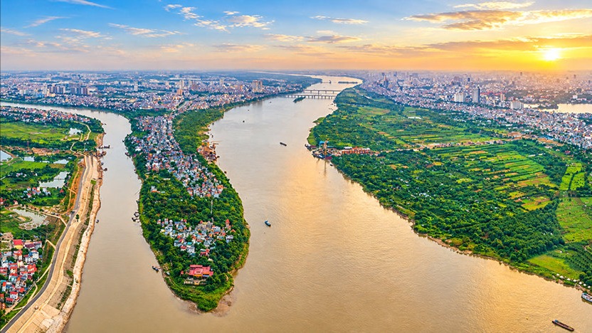 Quy hoạch sông Hồng: Hài hòa phát triển và an toàn thoát lũ