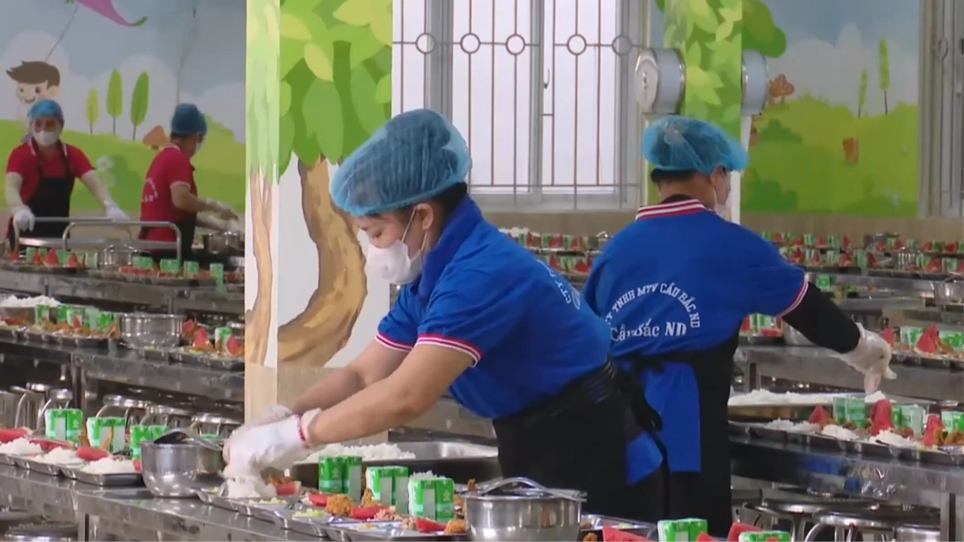 Xã An Khánh tăng giám sát bữa ăn học đường