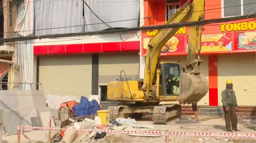 Xã Phượng Dực cưỡng chế thu hồi đất 12 hộ dân