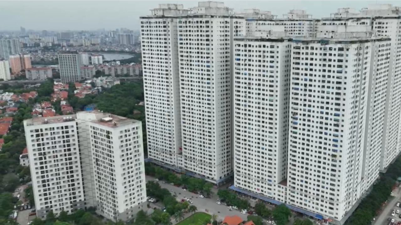 Giá căn hộ tại chung cư HH Linh Đàm giảm mạnh