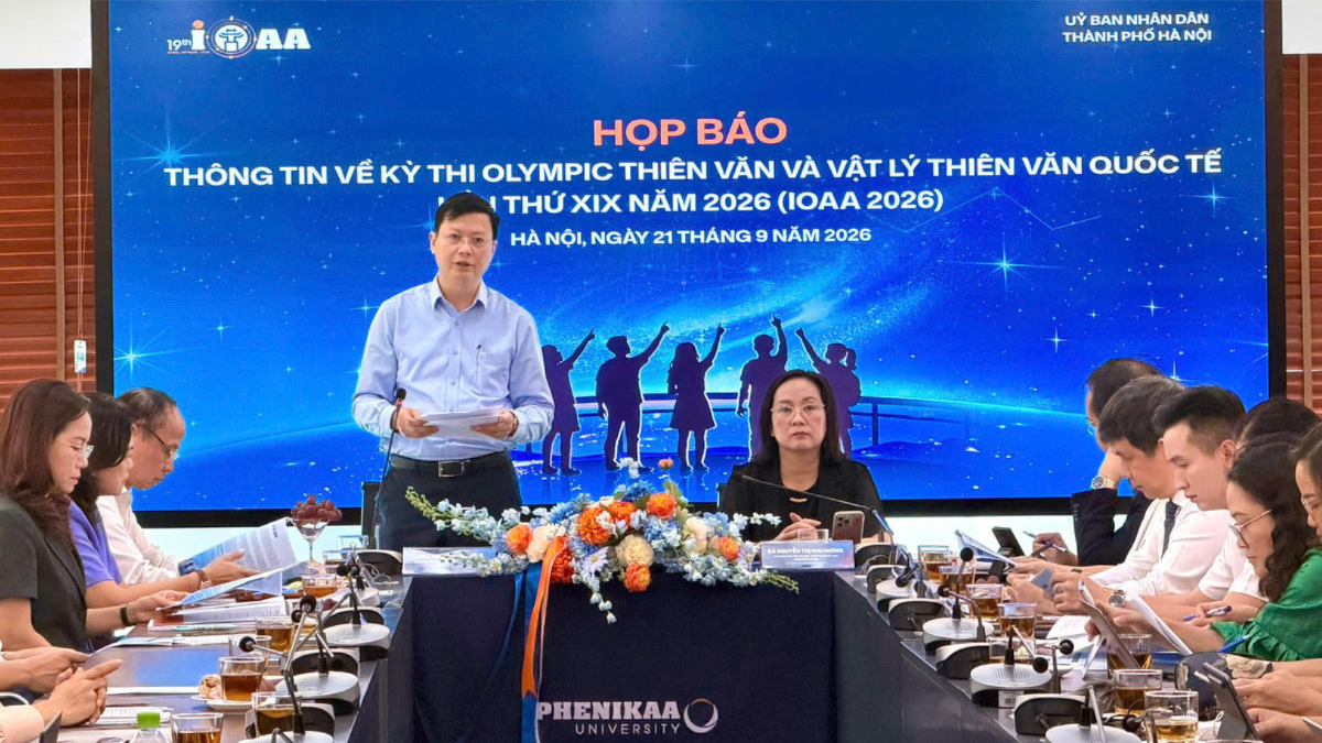Hà Nội đăng cai Olympic Thiên văn và Vật lý thiên văn quốc tế