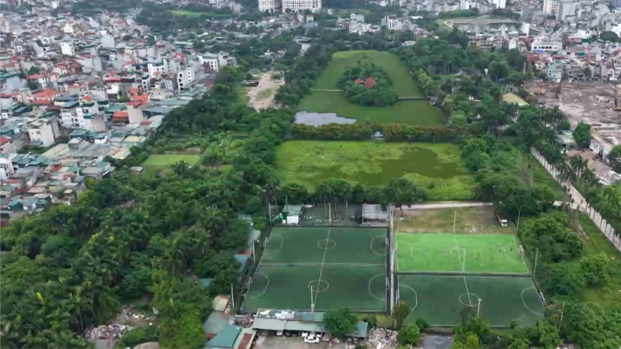 Hơn 15ha đất công viên chưa được khai thác