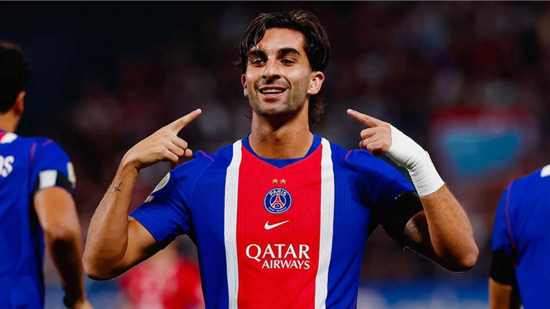 Ferran Torres tiếp tục phong độ ấn tượng tại PSG 