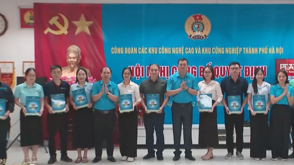 Thành lập 13 Công đoàn cơ sở với hơn 1.100 đoàn viên