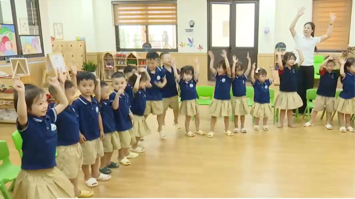 Ngôi trường mới trên khu tái định cư