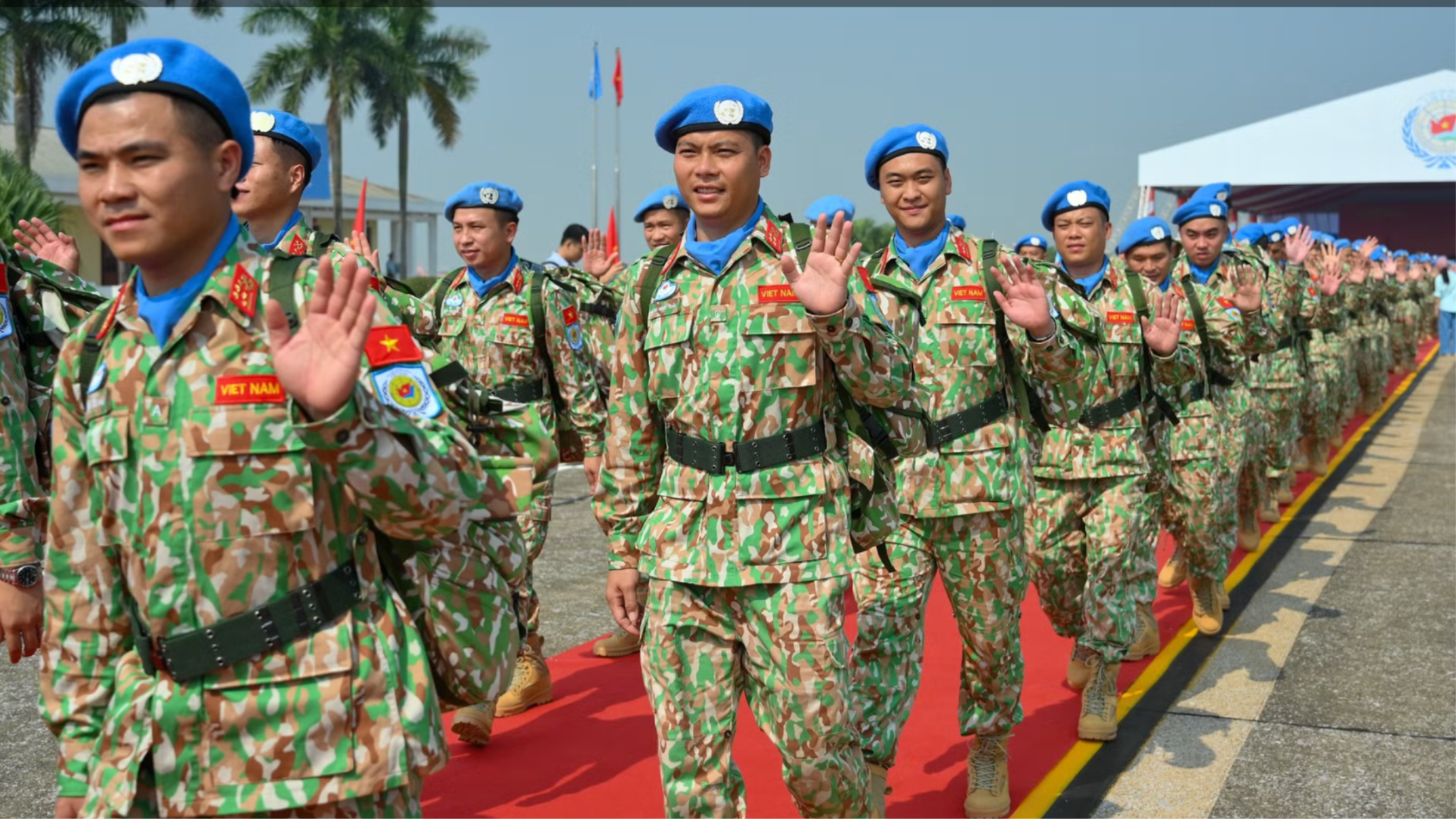 Việt Nam xuất quân tham gia gìn giữ hoà bình Liên hợp quốc
