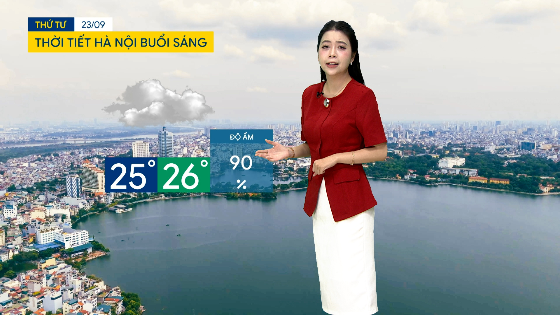 Dự báo thời tiết sáng | 23/09/2026