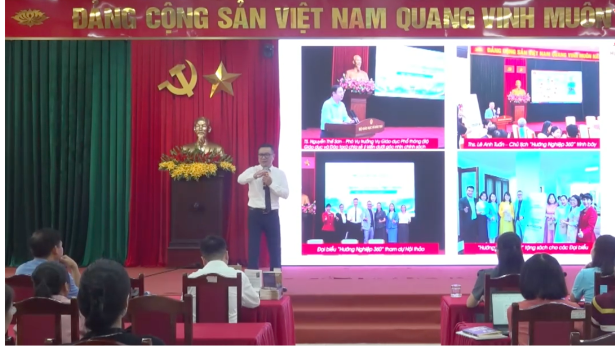 Xã Minh Châu tập huấn nghiệp vụ tư vấn hướng nghiệp 