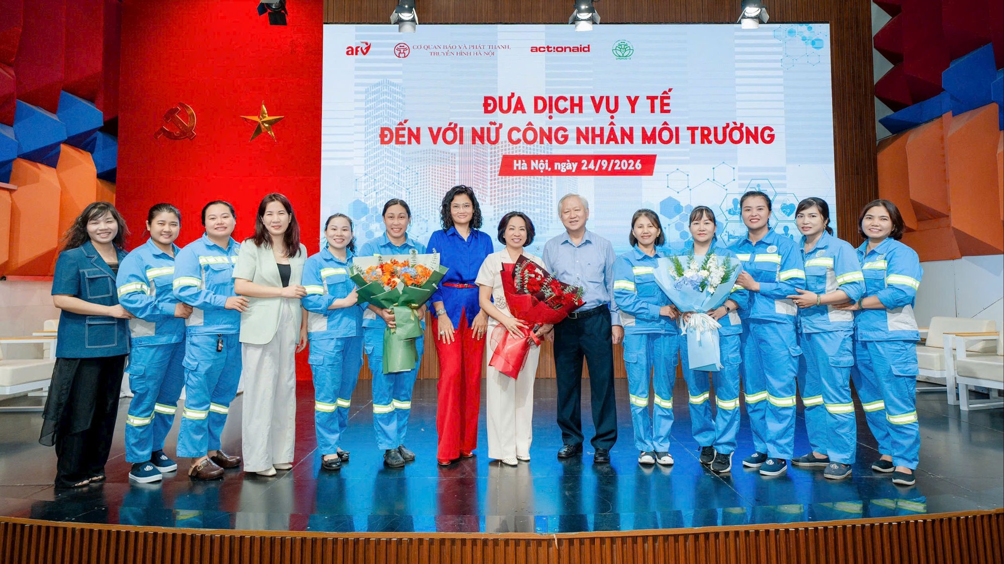 Để nữ công nhân môi trường được chăm sóc sức khỏe tốt hơn