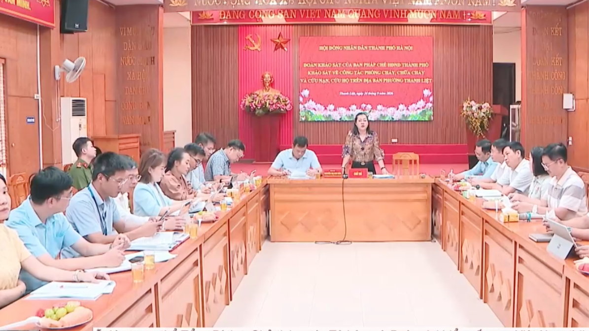 Cắt điện, nước đối với 765 kho xưởng vi phạm tại phường Thanh Liệt