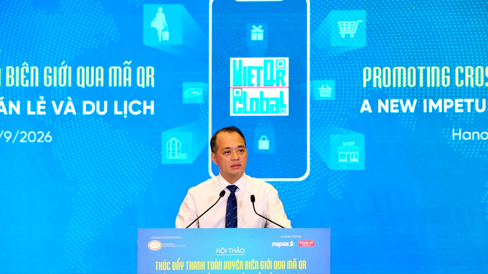 Thúc đẩy thanh toán xuyên biên giới qua mã QR