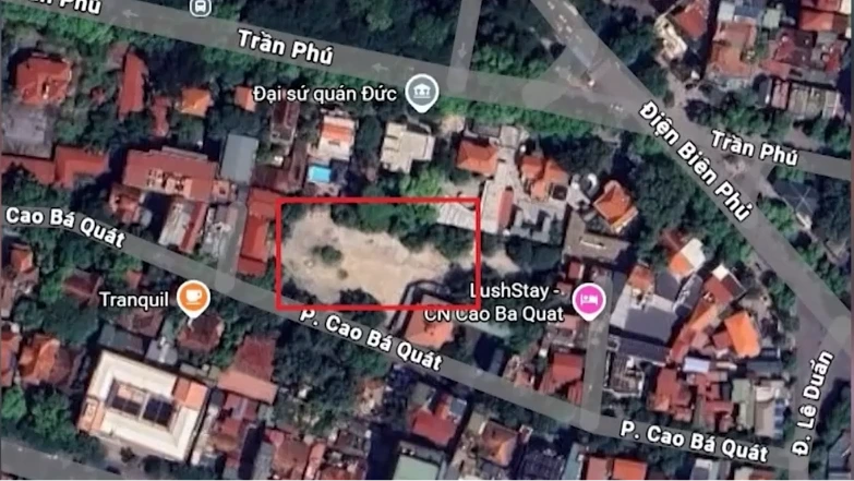 Doanh nghiệp bị cấm đấu giá sau khi bỏ cọc khu 'đất vàng'