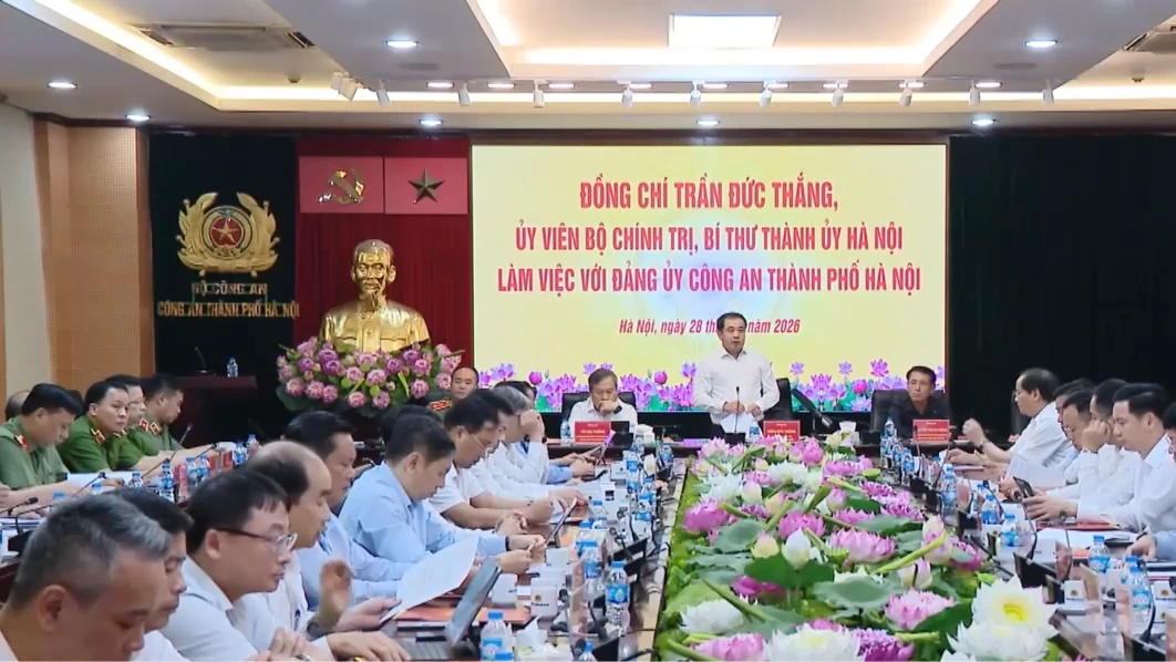 Bàn giao chức năng, nhiệm vụ Ban Chỉ đạo 57 Thành ủy về Công an Thành phố
