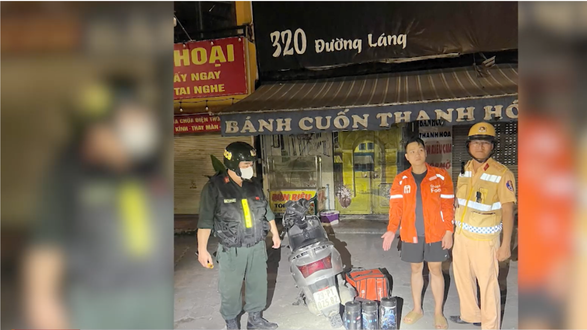 Liên tiếp triệt phá hai vụ vận chuyển khí cười trong đêm